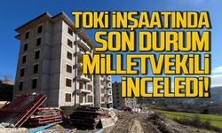 Ahmet Çolakoğlu TOKİ inşaatını inceledi! Konutlar ne zaman teslim edilecek?