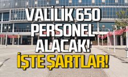 Karabük Valiliği 650 personel alacak! Başvuru şartları ve tarihi...