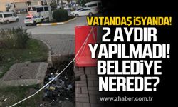 Vatandaş isyanda! 2 aydır kaldırım yapılmadı! Belediye nerede?