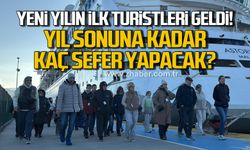 Bartın'a yeni yılın ilk turistleri geldi! Yıl sonuna kadar kaç sefer yapacak?