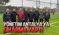 Zonguldakspor yönetimi Antalya'da!