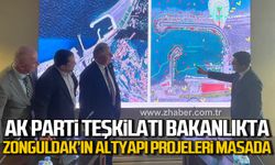 AK Parti Teşkilatı Ulaştırma Bakanlığı'nda! Zonguldak'ın altyapı projeleri masada!