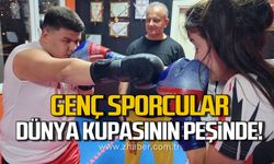 Zonguldaklı genç sporcular dünya kupasının peşinde!