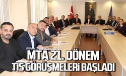 MTA'da 21.dönem TİS görüşmeleri başladı!