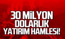 Karabük'te 30 milyon dolarlık yatırım hamlesi!