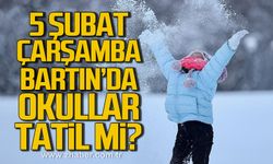 5 Şubat Çarşamba günü Bartın’da okullar tatil mi?