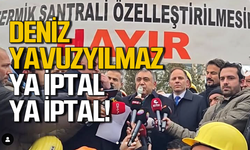 Deniz Yavuzyılmaz'dan maden işçilerine destek! Ya iptal ya iptal