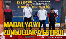 Zonguldak’a Kırşehir’den madalya getirdi!