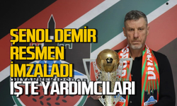 Şenol Demir resmi imzayı attı! Yardımcıları belli oldu