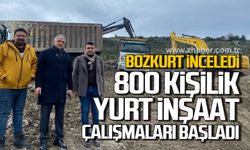 Saffet Bozkurt duyurdu! Kdz. Ereğli'de 800 kişilik KYK Yurt inşaat çalışmaları başladı!