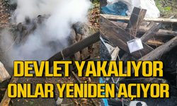 Devlet yakalıyor onlar yine açıyor!