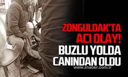 Zonguldak'ta buzlu yolda düşen Ahmet Gedik hayatını kaybetti!