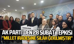 AK Parti'den 28 Şubat tepkisi! "Düpedüz bir darbedir. Millet iradesine silah çekilmiştir"