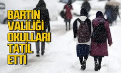 Bartın Valisi okulları tatil etti!