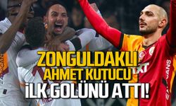 Zonguldaklı Ahmet Kutucu Galatasaray'da ilk golünü attı!