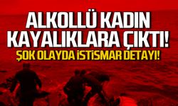 Alkollü kadın canına kıymak istedi! Şok olayda istismar detayı!