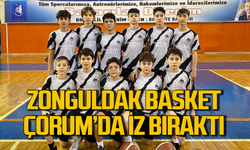 Zonguldak Basket Çorum'da Karaelmas diyarını temsil etti