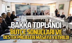 BAKKA toplandı! Bütçe sonuçları ve destek projeleri masaya yatırıldı!