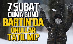 7 Şubat Cuma günü Bartın'da okullar tatil mi?