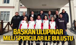 Özcan Ulupınar Milli sporcular ile kahvaltıda bir araya geldi!