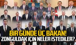 Bir günde üç bakan! Zonguldak için Ankara'da Kritik Görüşmeler