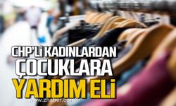 CHP'li kadınlardan çocuklara yardım eli!