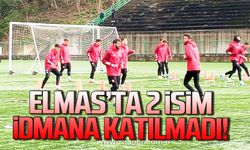 Zonguldakspor'da 2 isim idmana katılmadı!