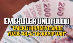 Emekliler unutuldu! "Emekli ikramiyesinde yüzde 48.42’lik kayıp var"