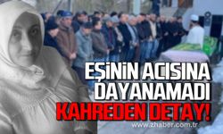 Eşinin acısına dayanamadı! Kahreden detay!