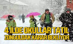 Bartın, Düzce Bolu, Kastamonu tatil etti Zonguldak karar bekliyor!