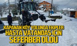 İl özel idare ekipleri diyaliz hastası vatandaş için seferber oldu