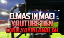 Zonguldakspor'un maçı YouTube’den canlı yayınlanacak!