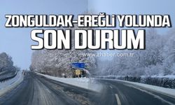 Zonguldak-Ereğli yolunda son durum!