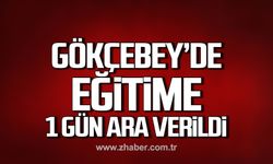 Gökçebey'de 7 Şubat Cuma günü okullar tatil edildi!