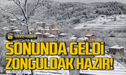 Zonguldak, Düzce, Bartın, Karabük hattında beyaz günler başladı!