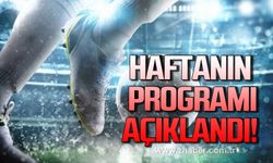 Zonguldak’ta haftanın maç programı açıklandı!