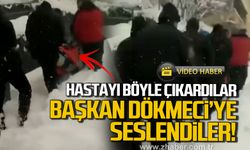 Hastayı böyle çıkardılar! Başkan Altuğ Dökmeci’ye seslendiler!