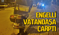 Bartın'da zihinsel engelli vatandaşa çarptılar!