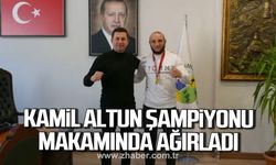 Kamil Altun şampiyon Birol Aygün'ü makamında ağırladı!