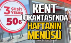 Kent Lokantası'nda haftanın menüsünde neler var?