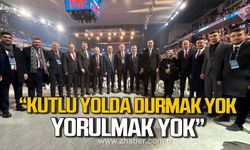 Saffet Bozkurt; "Bu kutlu yolda durmak yok, yorulmak yok”