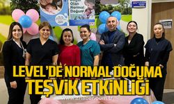 Level Hastanesi'nde normal doğuma teşvik etkinliği!