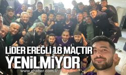 Ereğli Belediyespor 18 maçtır yenilgi yüzü görmüyor!