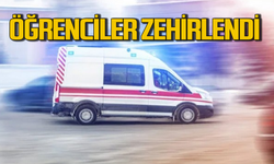 Zehirlenen öğrenciler tedavi edildi!