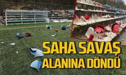 Taraftar çıldırdı! Saha savaş alanına döndü