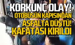 Otobüste bayılan çocuk, kapı açılınca asfalta düştü, kafatası kırıldı!