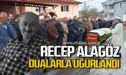 Recep Alagöz dualarla uğurlandı!