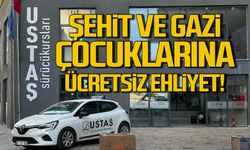 Şehit ve Gazi Çocuklarına Ücretsiz Ehliyet