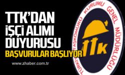 TTK'dan işçi alımı duyurusu! Başvurular başlıyor!