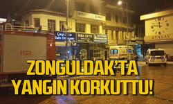 Zonguldak'ta yangın! İtfaiye kipleri müdahale etti